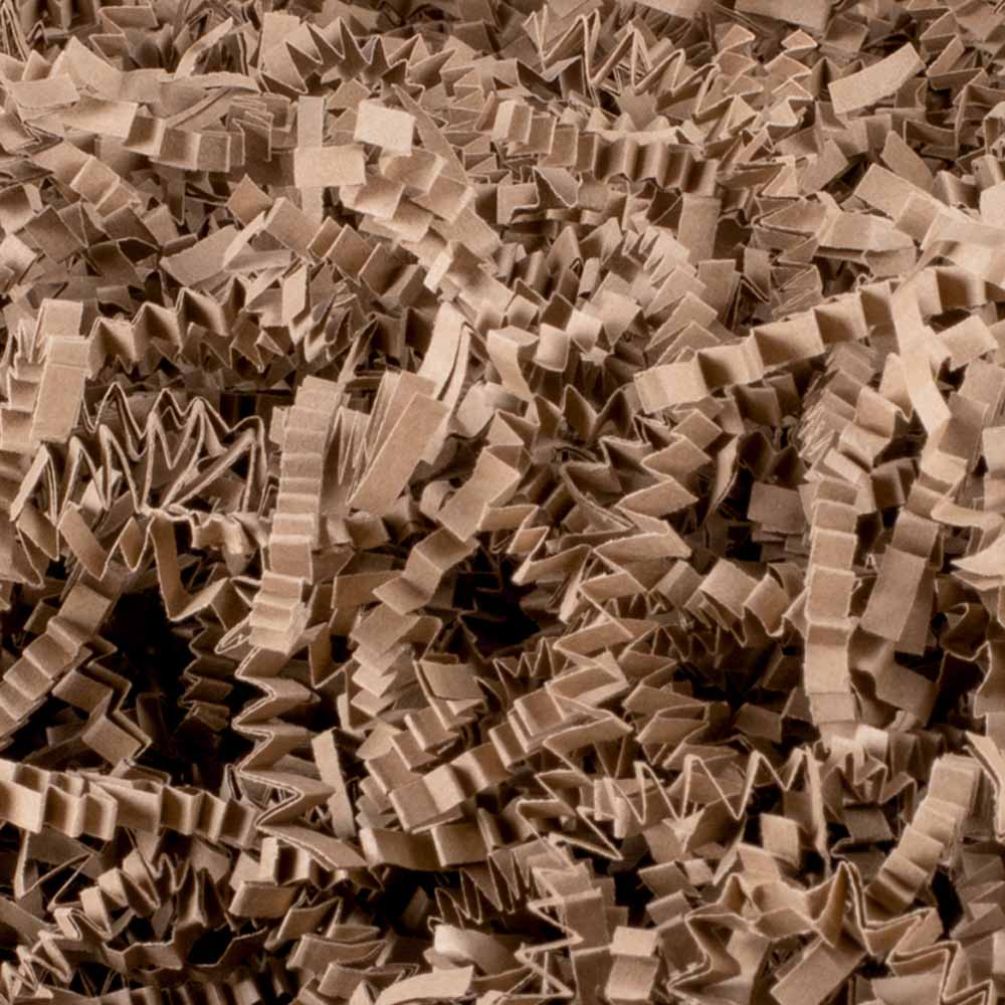 Natural Shredded 4mm Zig Zag Paper - 5kg