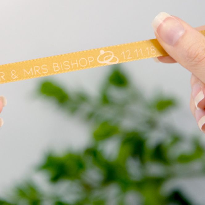 Wedding - Ribbon Branding 