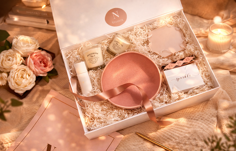 Shredded paper and tissue that present well