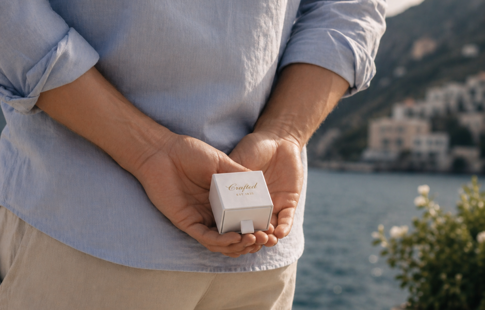 Ring boxes that hold securely