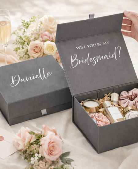Timeline: when to order bridesmaid boxes and personalisation
