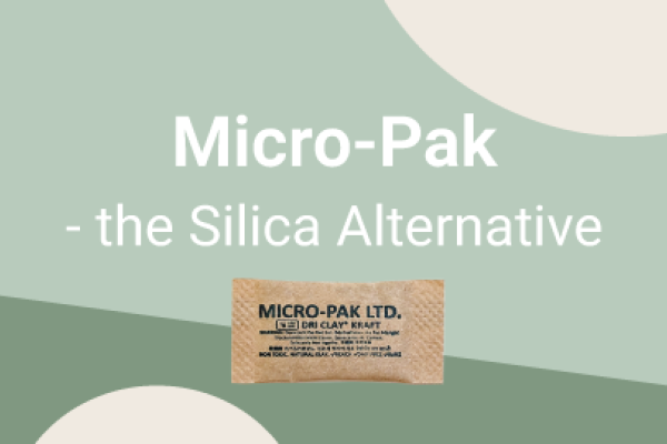 Micro-Pak and other alternatives to silica gel sachets
