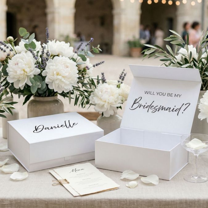 What to put in a bridesmaid proposal box