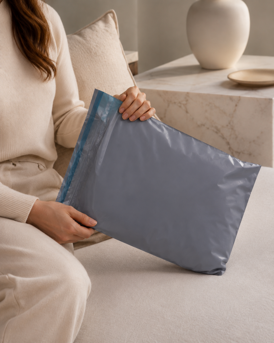 Splash testing moisture-resistant postal bag coatings for UK delivery