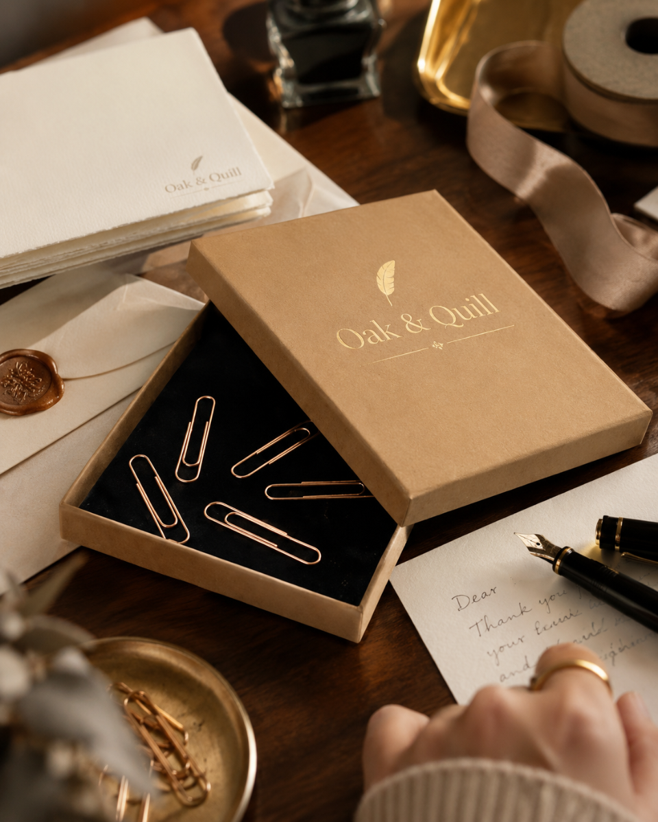 Close up of jewellery displayed on a soft insert inside a premium jewellery box