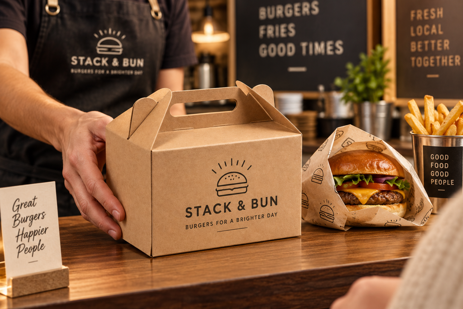 Grease-resistant food packaging tested with pastries and confectionery.