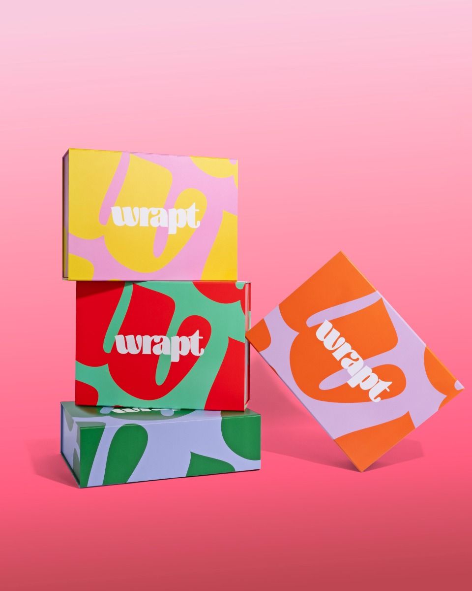 Wet proof packaging samples used for colour matching before production